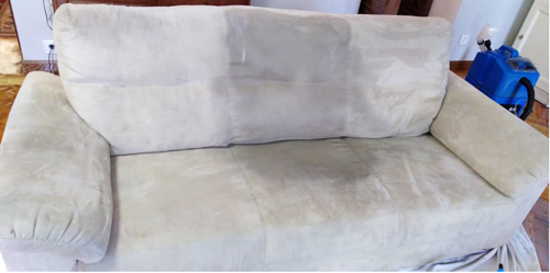 Limpieza de sofá